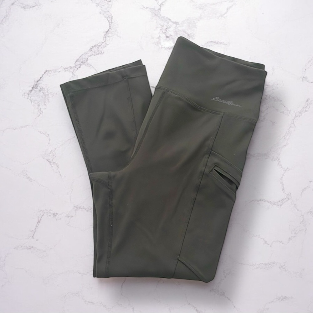 Eddie Bauer Women's Olive Leggings
